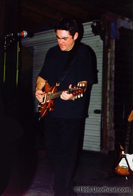 David Abeyta of The Beth Black Band at Liberty Lunch, Austin, Texas