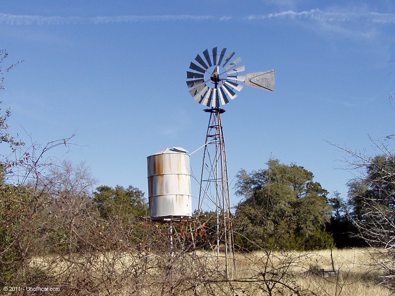 Windmill near Betrram, Texas