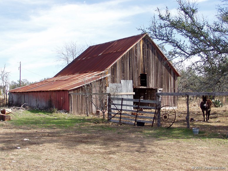 Barn near Bertram, Texas