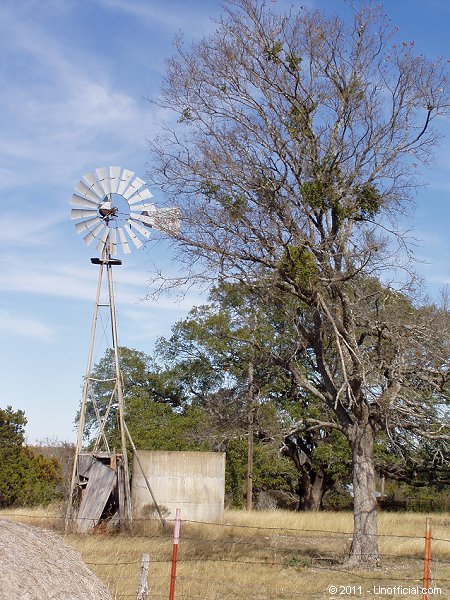 Windmill in Bertram, Texas