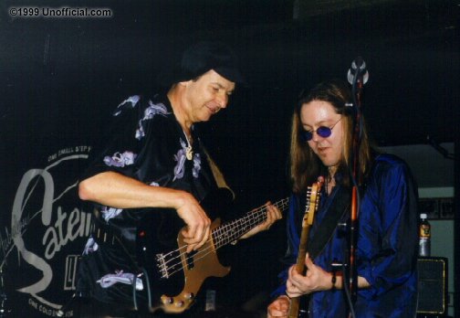 Tommy Shannon and David Holt of Storyville at The Satellite Lounge, Houston, Texas