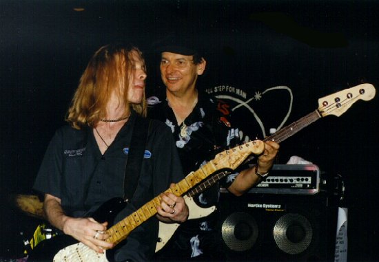 Kenny Wayne Shepherd with Tommy Shannon of Storyville at The Satellite Lounge, Houston, Texas
