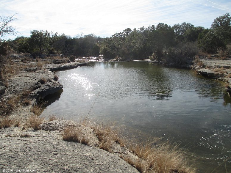 Hickory Creek near Smithwick in Burnet County, Texas