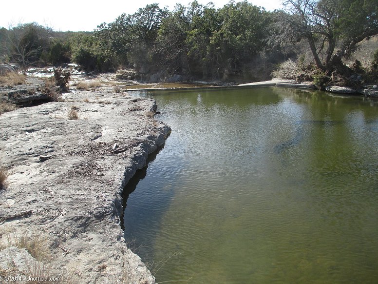 Hickory Creek near Smithwick in Burnet County, Texas