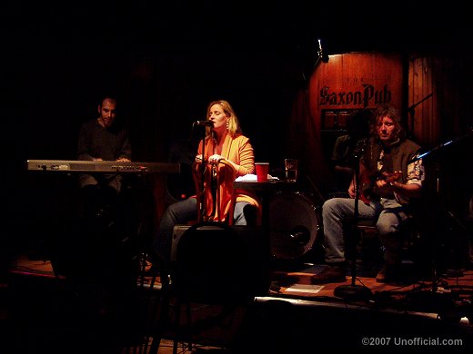 Cole El-Selah, Beth Black and Cornbread of The Beth Black Band at The Saxon Pub, Austin, Texas