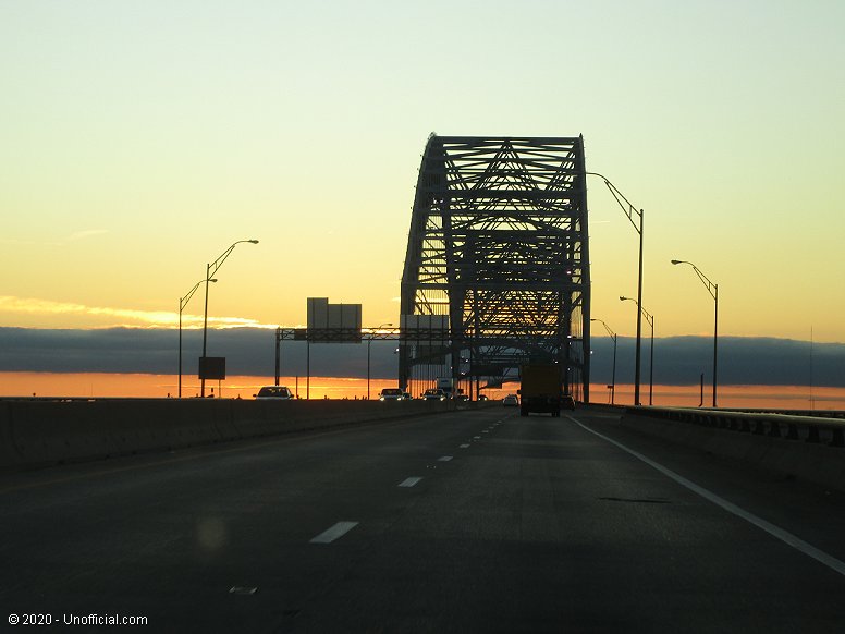 Tennessee - Arkansas Bridge over the Mississippi River at sunset, Memphis, Tennessee