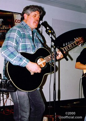 Lloyd Maines at a local radio station, Austin, Texas