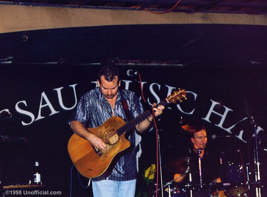 Monte Montgomery and Phil Bass of the Monte Montgomery Band at Dessau Music Hall, Pflugerville, Texas