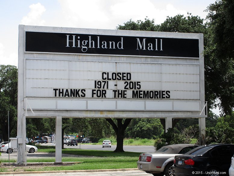 Highland Mall in central Austin, Texas
