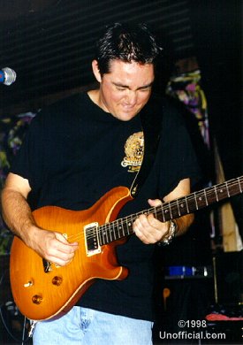 David Abeyta of The Beth Black Band at Antone's, Austin, Texas