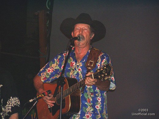 Kinky Friedman at Threadgill's World Headquarters, Austin, Texas