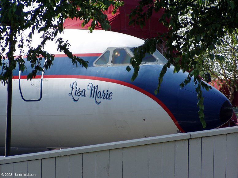 Lisa Marie at Graceland in Memphis, Tennessee