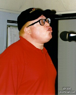 Malford Milligan of Storyville at a local radio station, Austin, Texas