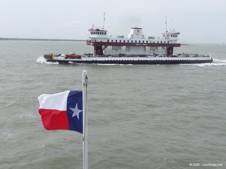 Bolivar Ferry, Galveston Bay, Texas