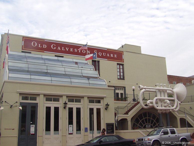 Old Galveston Square in the Strand District, Downtown Galveston, Texas