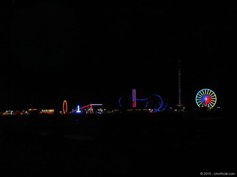 Pleasure Pier on Seawall Boulevard in Galveston, Texas