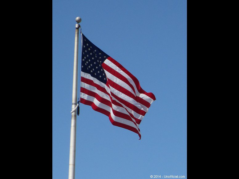 American Flag, Brenham, Texas