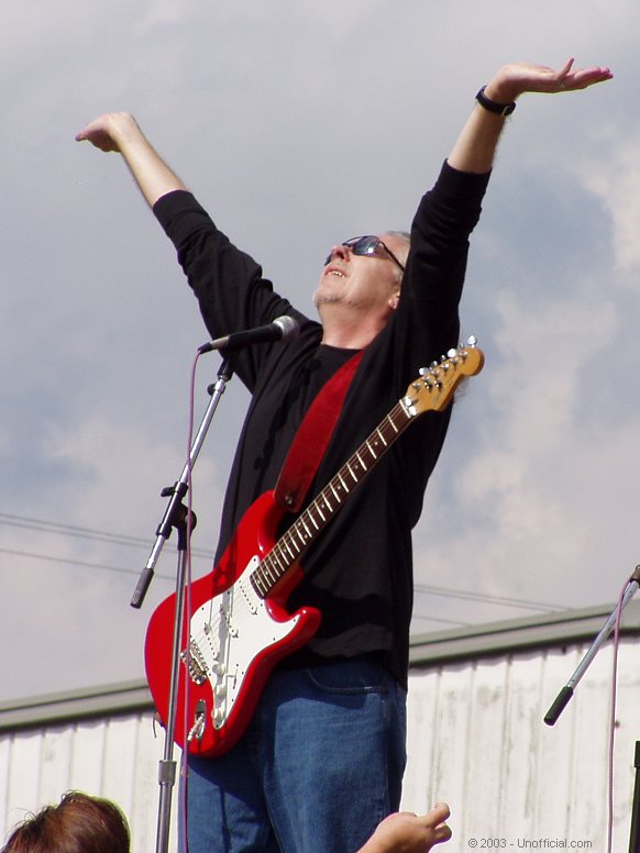 Cleve Hattersley of Greezy Wheels at The Hogeye Festival, Elgin, Texas