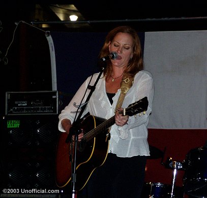 Penny Jo Pullus at Threadgill's World Headquarters, Austin, Texas