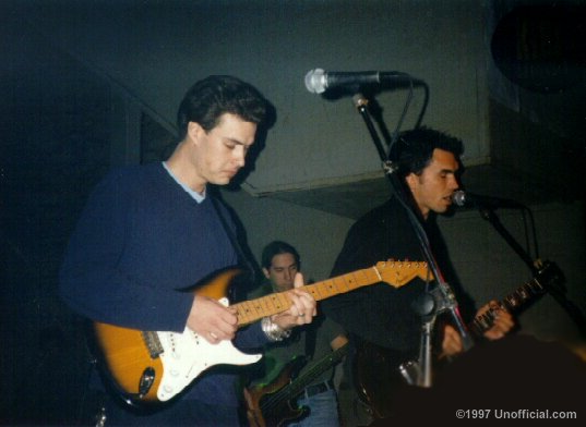 Tyrone Vaughan and Dan Dyer of Breedlove at Steamboat 1874 on Sixth Street, Austin, Texas