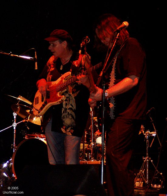 Tommy Shannon and David Holt of Storyville at The Backyard, Austin, Texas