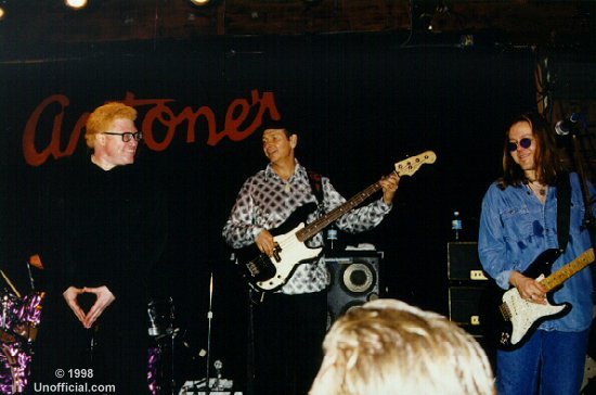 Malford Milligan, Tommy Shannon and David Holt of Storyville at Antone's, Austin, Texas