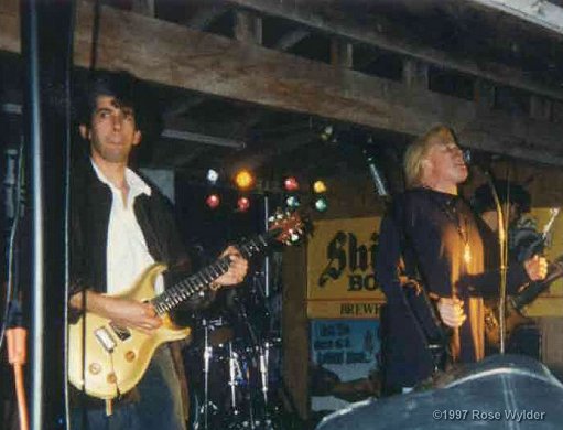 David Grissom and Malford Milligan of Storyville at Sandy's Homeplace, Harker Heights, Texas