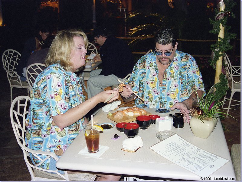 Karen and Jeff 'Yetti' Gish on the Millennium Mission to Maui at the Westin Maui Hotel, Ka'anapali, Maui, Hawai'i