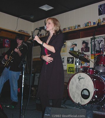 Charles Reiser and Beth Black of the Beth Black Band at Hanover's Draught Haus, Pflugerville, Texas