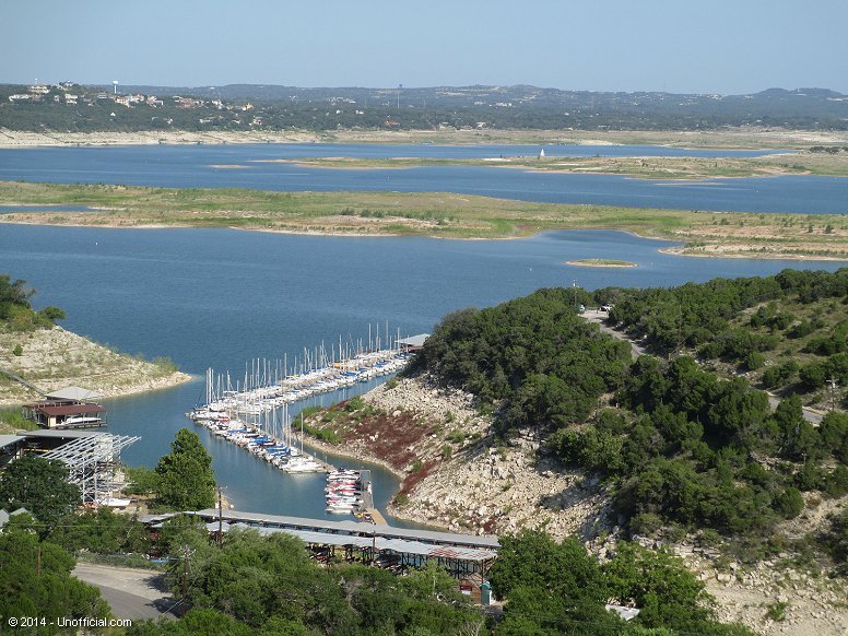 Marshall Ford Marina at Lake Travis, Texas