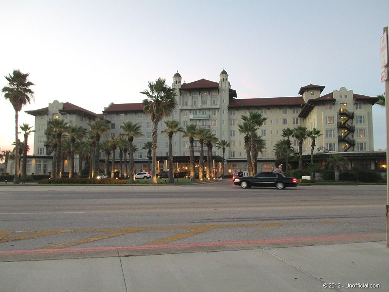 Hotel Galvez on Seawall Boulevard, Galveston Texas