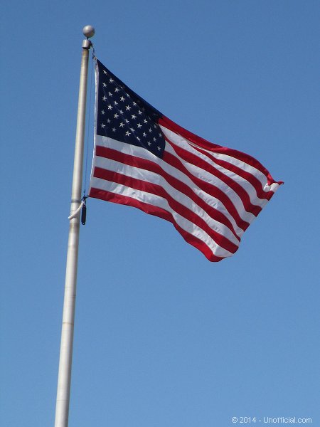American Flag, Brenham, Texas