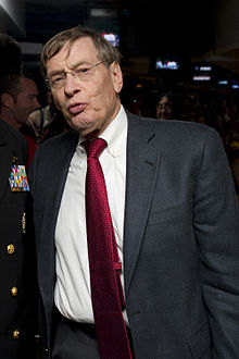 Former Major League Baseball Commisioner Alan 'Bud' Selig